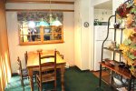 Mammoth Lakes Rental Sunshine Village 113 - Dining Room Towards Kitchen